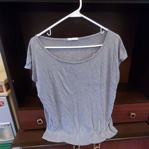 Forever 21 Women Gray Shirt